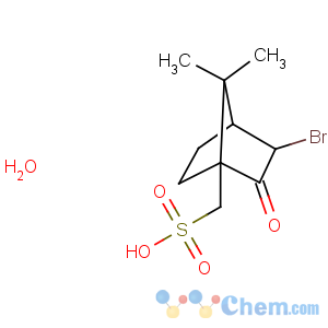 CAS No:67999-30-8 (+)-3-bromocamphor-10-sulfonic acid hydrate