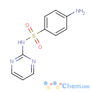 CAS No:68-35-9 4-amino-N-pyrimidin-2-ylbenzenesulfonamide