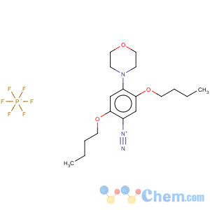CAS No:68015-88-3 2,5-Dibutoxy-4-morpholinobenzenediazonium hexafluorophosphate