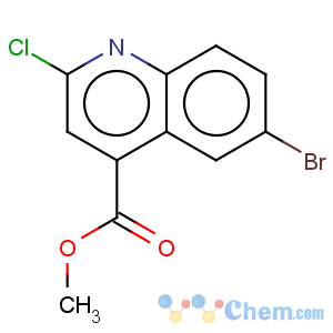 CAS No:680213-43-8 methyl 6-bromo-2-chloroquinoline-4-carboxylate