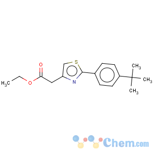 CAS No:680215-69-4 Ethyl 2-{2-[4-(tert-butyl)phenyl]-1,3-thiazol-4-yl}acetate