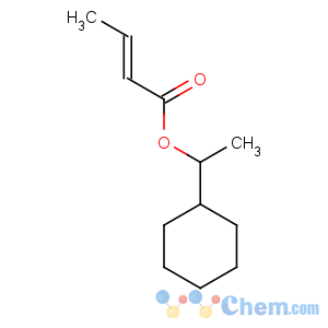 CAS No:68039-69-0 2-Butenoicacid, 1-cyclohexylethyl ester