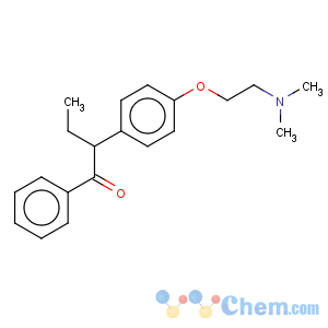 CAS No:68047-07-4 1-(4-(2-(Dimethylamino)ethoxy)phenyl)-2-phenyl butanone dma dipone