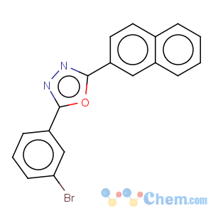 CAS No:68047-41-6 1,3,4-Oxadiazole,2-(3-bromophenyl)-5-(2-naphthalenyl)-