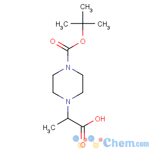 CAS No:680579-19-5 2-[4-[(2-methylpropan-2-yl)oxycarbonyl]piperazin-1-yl]propanoic acid