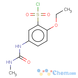 CAS No:680618-13-7 2-ethoxy-5-(3-methyl-ureido)-benzenesulfonyl chloride