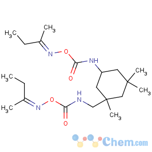 CAS No:68083-48-7 butan-2-one o-[[[[1,3,3-trimethyl-5-[[[[(1-methylpropylidene)amino]oxy]carbonyl]amino]cyclohexyl]methyl]amino]carbonyl]oxime