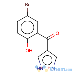 CAS No:68100-96-9 4-(5-Bromo-2-hydroxybenzoyl)pyrazole