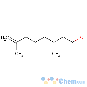 CAS No:6812-78-8 7-Octen-1-ol,3,7-dimethyl-, (3S)-