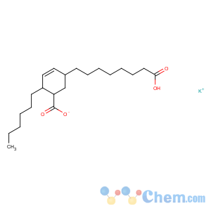 CAS No:68127-33-3 2-Cyclohexene-1-octanoicacid, 5(or 6)-carboxy-4-hexyl-, potassium salt (1:?)