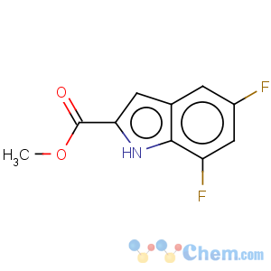 CAS No:681288-42-6 5,7-Difluoro-3-indolecarboxylic acid methyl ester