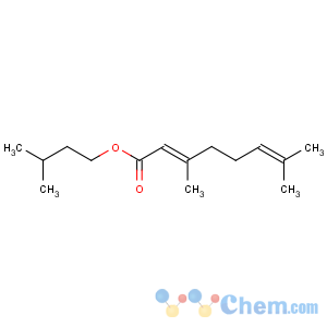 CAS No:68133-73-3 Isoamyl geranate