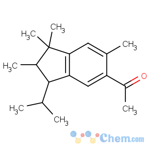 CAS No:68140-48-7 1-(1,1,2,6-tetramethyl-3-propan-2-yl-2,3-dihydroinden-5-yl)ethanone