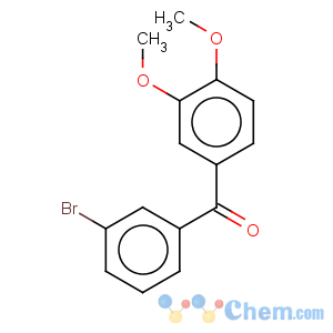 CAS No:681469-97-6 3-Bromo-3',4'-dimethoxybenzophenone