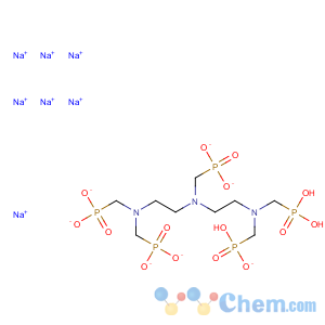 CAS No:68155-78-2 Diethylenetriamine penta(methylene phosphonic acid) heptasaodium salt
