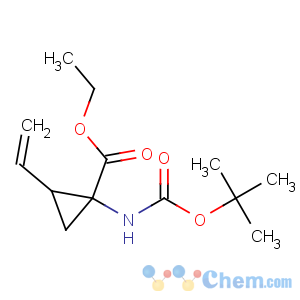 CAS No:681807-59-0 1-tert-Butoxycarbonylamino-2-vinylcyclopropanecarboxylic acid ethyl ester