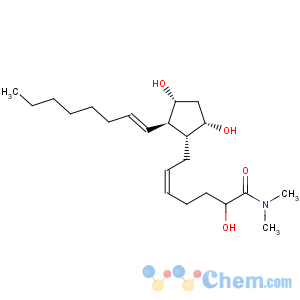 CAS No:68192-15-4 n,n-dimethyl-9alpha, 11alpha, 15s-trihydroxy-prosta-5z, 13e-dien-1-amide
