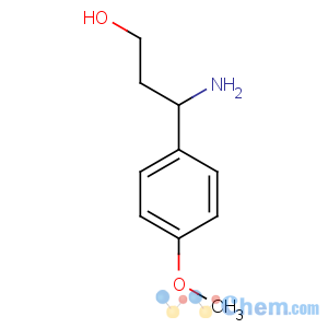 CAS No:68208-24-2 3-amino-3-(4-methoxyphenyl)propan-1-ol