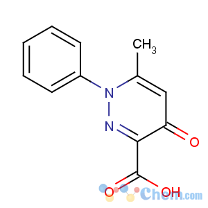 CAS No:68254-08-0 6-methyl-4-oxo-1-phenylpyridazine-3-carboxylic acid