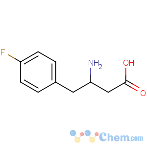 CAS No:682804-76-8 3-amino-4-(4-fluorophenyl)butanoic acid