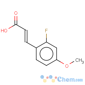 CAS No:682805-00-1 2-Propenoic acid,3-(2-fluoro-4-methoxyphenyl)-