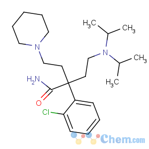 CAS No:68284-69-5 2-(2-chlorophenyl)-2-[2-[di(propan-2-yl)amino]ethyl]-4-piperidin-1-<br />ylbutanamide