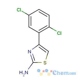 CAS No:68301-45-1 4-(2,5-Dichloro-phenyl)- thiazol-2-ylamine
