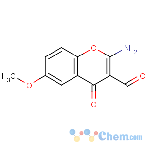 CAS No:68301-78-0 2-AMINO-6-METHOXY-4-OXO-4H-CHROMENE-3-CARBALDEHYDE