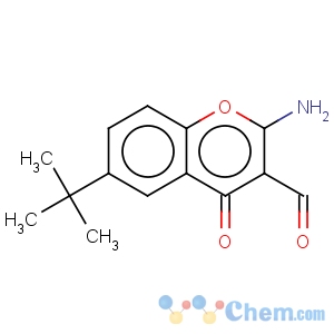 CAS No:68301-87-1 2-amino-6-tert-butyl-3-formylchromone