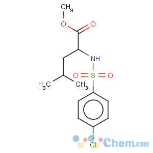 CAS No:68305-85-1 methyl 2-([(4-chlorophenyl)sulfonyl]amino)-4-methylpentanoate