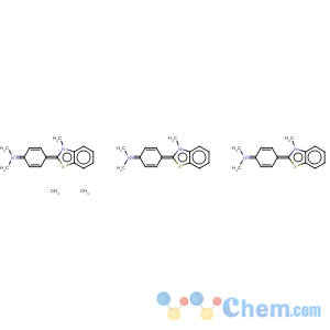 CAS No:68334-63-4 tris[2-[4-(dimethylamino)phenyl]-3-methylbenzothiazolium tetracosa-μ