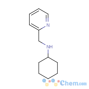 CAS No:68339-45-7 N-(pyridin-2-ylmethyl)cyclohexanamine