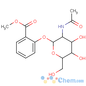 CAS No:6835-61-6 methyl<br />2-[(2S,3R,4R,5S,6R)-3-acetamido-4,<br />5-dihydroxy-6-(hydroxymethyl)oxan-2-yl]oxybenzoate