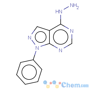 CAS No:68380-54-1 1H-Pyrazolo[3,4-d]pyrimidine,4-hydrazinyl-1-phenyl-
