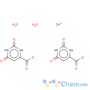 CAS No:68399-76-8 4-Pyrimidinecarboxylicacid, 1,2,3,6-tetrahydro-2,6-dioxo-, zinc salt (2:1)