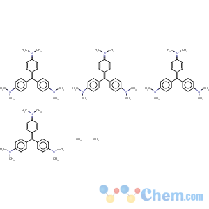 CAS No:68400-26-0 Methanaminium, N-[4-[bis[4-(dimethylamino)phenyl]methylene]-2,5-cyclohexadien-1-ylidene]-N-methyl-, [μ