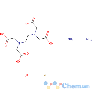 CAS No:68413-60-5 Ferrate(2-),[[N,N'-1,2-ethanediylbis[N-[(carboxy-kO)methyl]glycinato-kN,kO]](4-)]hydroxy-, ammonium (1:2), (PB-7-11'-121'3'3)-