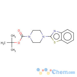 CAS No:684217-29-6 1-Piperazinecarboxylicacid, 4-(2-benzothiazolyl)-, 1,1-dimethylethyl ester