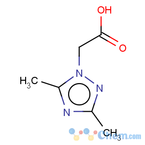 CAS No:684249-99-8 (3,5-Dimethyl-[1,2,4]triazol-1-yl)-acetic acid