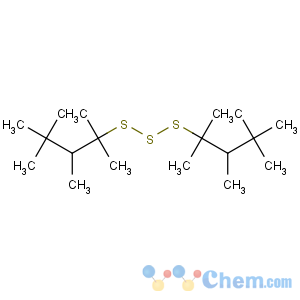 CAS No:68425-16-1 2,2,3,4-tetramethyl-4-(2,3,4,4-tetramethylpentan-2-yltrisulfanyl)pentane