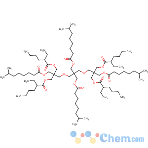 CAS No:68443-83-4 tetraisononanoic acid, tetraester with 2,2-bis[[3-hydroxy-2,2-bis(hydroxymethyl)propoxy]methyl]propane-1,3-diol tetrakis(2-ethylhexanoate)