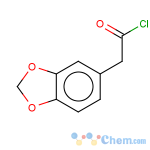 CAS No:6845-81-4 1,3-Benzodioxole-5-acetylchloride