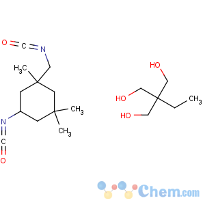 CAS No:68479-05-0 1,3-Propanediol, 2-ethyl-2-(hydroxymethyl)-, reaction products with 5-isocyanato-1-(isocyanatomethyl)-1,3,3-trimethylcyclohexane