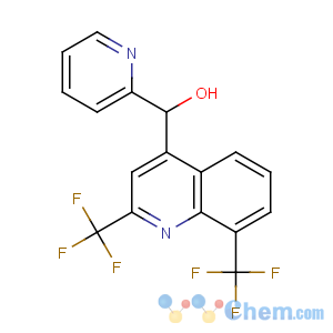 CAS No:68496-04-8 alpha-2-pyridinyl-2,8-bis(trifluoromethyl)-4-quinolinemethanol