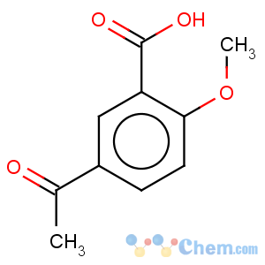CAS No:68535-61-5 Benzoicacid, 5-acetyl-2-methoxy-