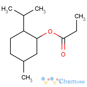 CAS No:68539-56-0 (5-methyl-2-propan-2-ylcyclohexyl) propanoate