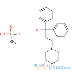 CAS No:6856-31-1 1,1-diphenyl-3-piperidin-1-ylpropan-1-ol