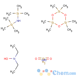 CAS No:68583-58-4 Ethanamine, N-ethyl-N-hydroxy-, reaction products with hexamethylcyclotrisiloxane, silica and 1,1,1-trimethyl-N-(trimethylsilyl)silanamine