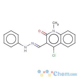 CAS No:685888-29-3 4-Chloro-1-methyl-3-(phenyl-hydrazonomethyl)-1H-quinolin-2-one