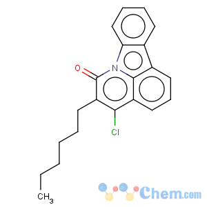 CAS No:685888-66-8 4-Chloro-5-hexyl-pyrido[3,2,1-jk]carbazol-6-one